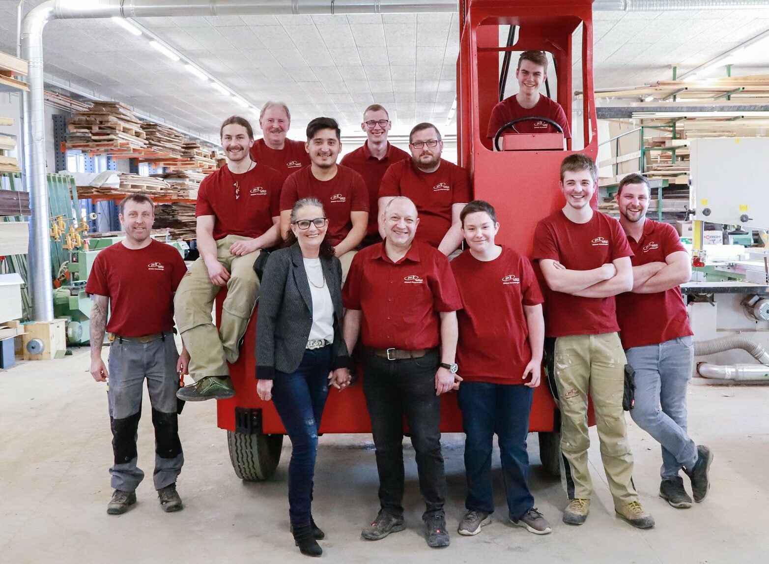 Team Foto mk Tischlerei Kraxenberger GmbH